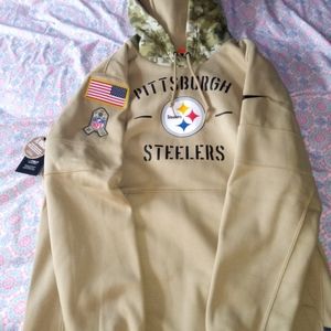 Nike Pittsburgh Steelers salute to services hoodie